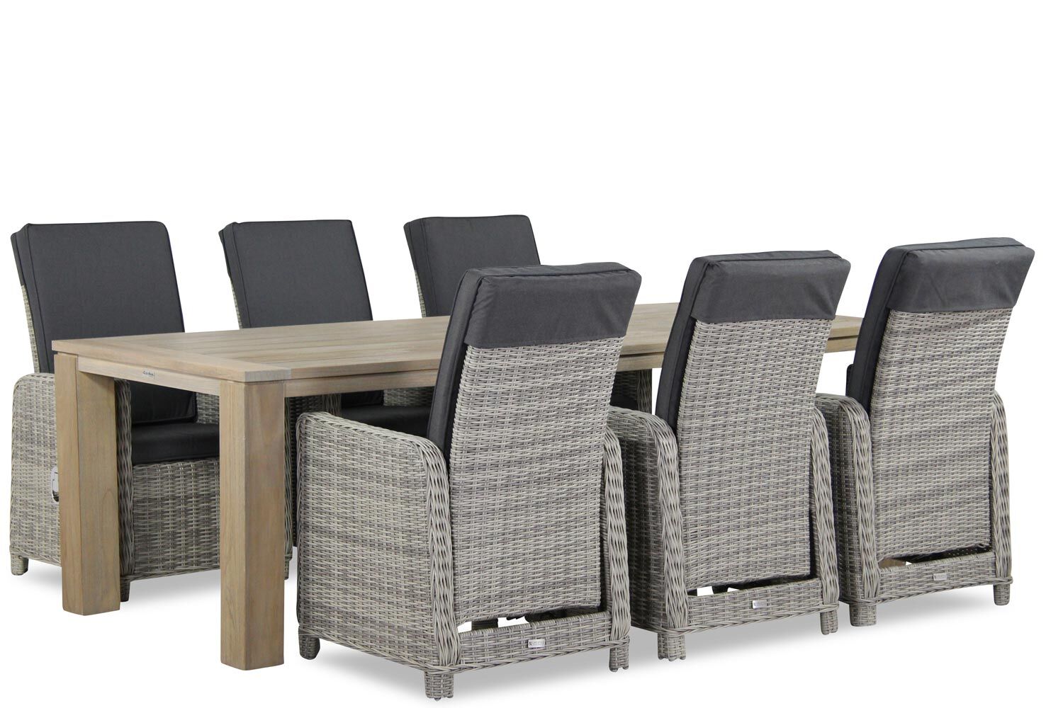 Garden Collections Bello/Brighton 240 cm dining set 7-delig