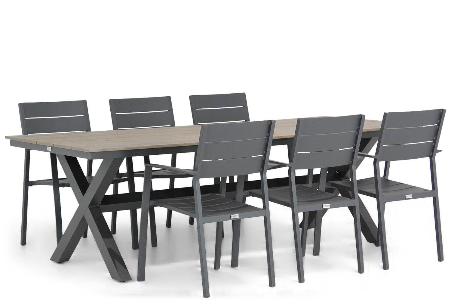 Lifestyle Stella/Forest 240 cm dining tuinset 7-delig