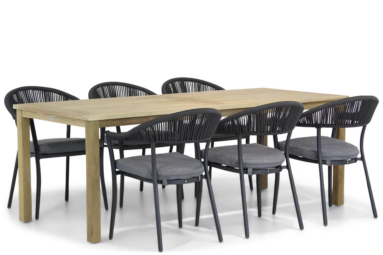 Santika Vivian/Weston 210 cm dining tuinset 7-delig