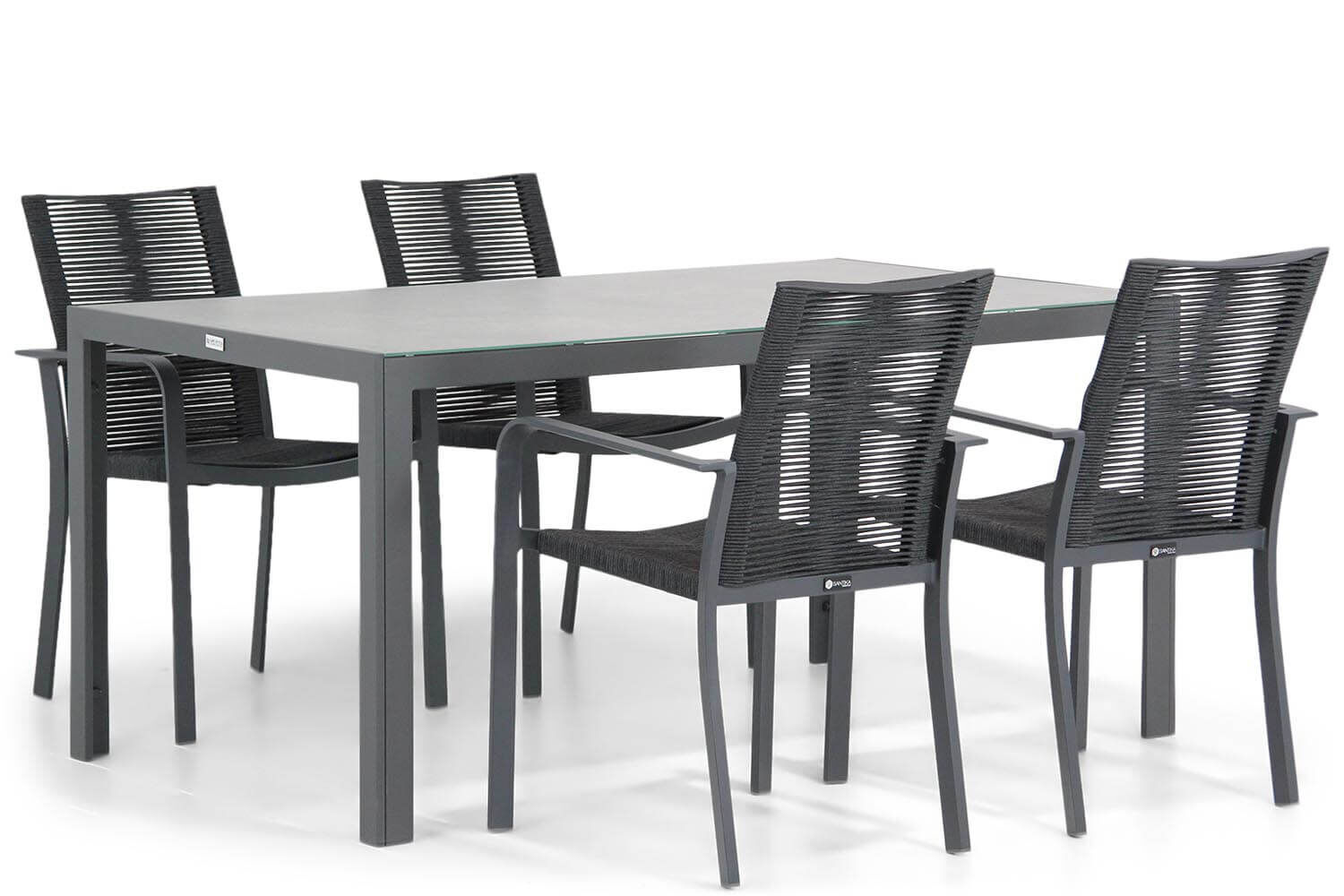 Santika Annisa/Varano 160 cm dining tuinset 5-delig