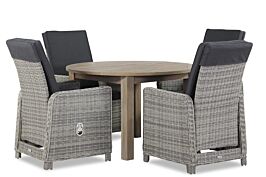 Garden Collections Bello/Brighton 120 cm dining set 5-delig