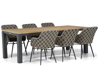 Lifestyle Crossway/Veneto 230 cm dining tuinset 7-delig