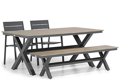 Lifestyle Stella/Forest 180 cm dining tuinset 4-delig