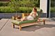 Santika Arlington lounger teak