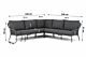 Coco Dalice/Pacific 100 cm hoek loungeset 4-delig