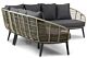 Coco Leonardo/Pacific 100 cm hoek loungeset 4-delig