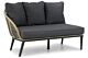 Coco Leonardo/Pacific 100 cm hoek loungeset 4-delig