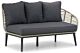 Coco Leonardo/Pacific 100 cm hoek loungeset 4-delig