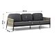 Coco Lucia/Pacific 100 cm stoel-bank loungeset 4-delig