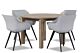 Hartman Sophie studio/Brighton rond 120 cm dining tuinset 5-delig