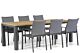 Lifestyle Rome/Veneto 230 cm dining tuinset 7-delig