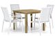 Lifestyle Ultimate/Weston 90 cm dining tuinset 5-delig