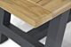 Lifestyle Trente table 260 antracite alu / teak Part 1/2: table top