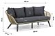 Coco Leonardo/Pacific 45/60 stoel-bank loungeset 5-delig