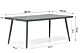 Coco Dalice/Sophia 180 cm dining tuinset 5-delig