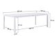 Lifestyle Concept dining tuintafel 220 x 100 cm