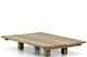 Santika Metropolis low lounge table teak 120x80 