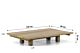 Santika Metropolis low lounge table teak 120x80 