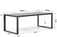 Lifestyle Parma/Zaga 220 cm dining tuinset 7-delig