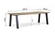 Lifestyle Glasgow dining tuintafel 240 x 100 cm