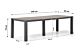 Lifestyle Parma/Valley 240 cm dining tuinset 7-delig