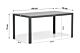 Coco Leonardo/Varano 160 cm dining tuinset 5-delig