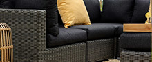 Loungeset wicker zwart category image